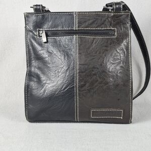 Highlander Two-Tone Leather Handbag - Pre owned